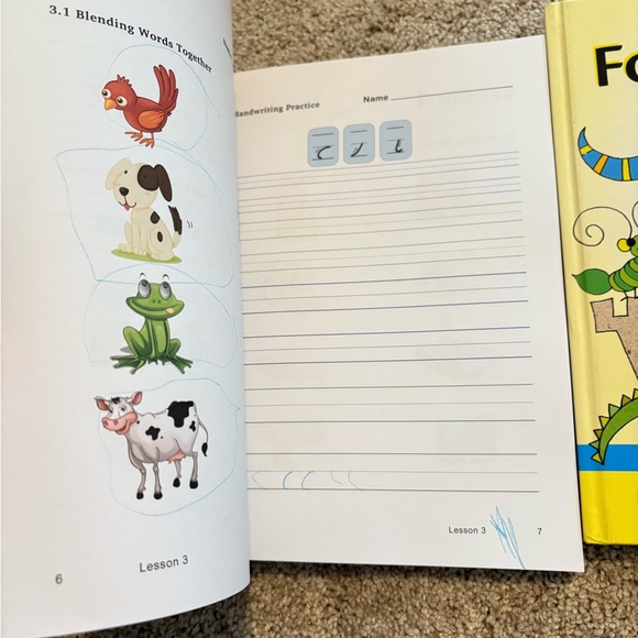 Logic of English Foundations A set workbook manual cursive phonogram tiles - Picture 6 of 8